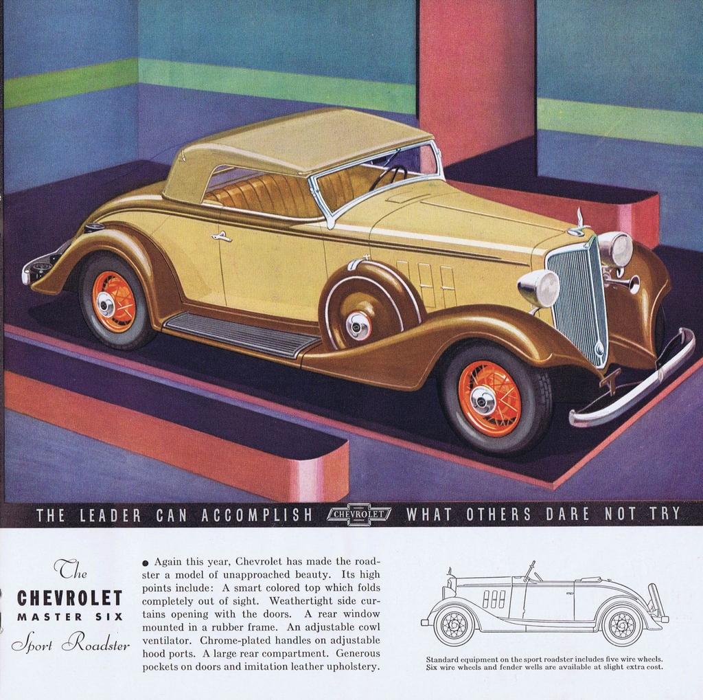 1933 Chevrolet Full-Line Brochure Page 14